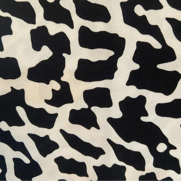 Chicos Animal Rain Knee-Length Shift Dress Size L/XL Stretch Oversized Flowy - Picture 9 of 11